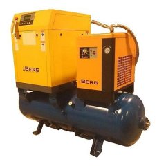 Промышленный винтовой компрессор BERG ВК-15РО-500/10 бар с ременным приводом
