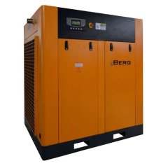 Промышленный винтовой компрессор BERG ВК-55Р/8 бар с ременным приводом